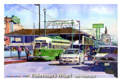 ポストカード/Fisherman's Wharf